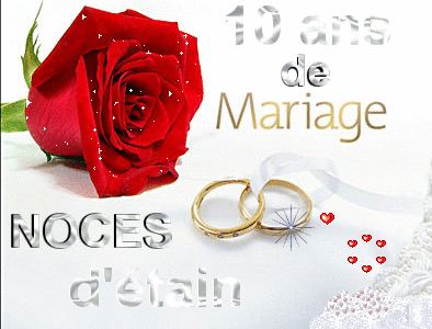 10 ans de mariage noces d'étain