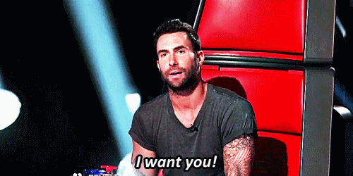 Adam Levine I want you