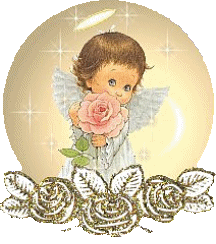 Ange boule de neige