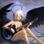 Ange guitariste