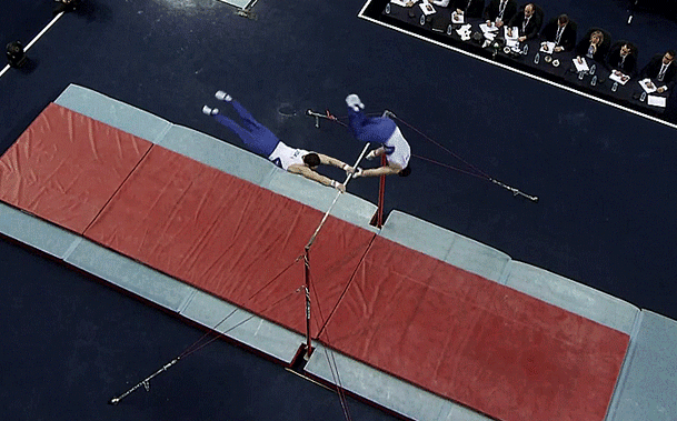 barre fixe gymnastique en boucle