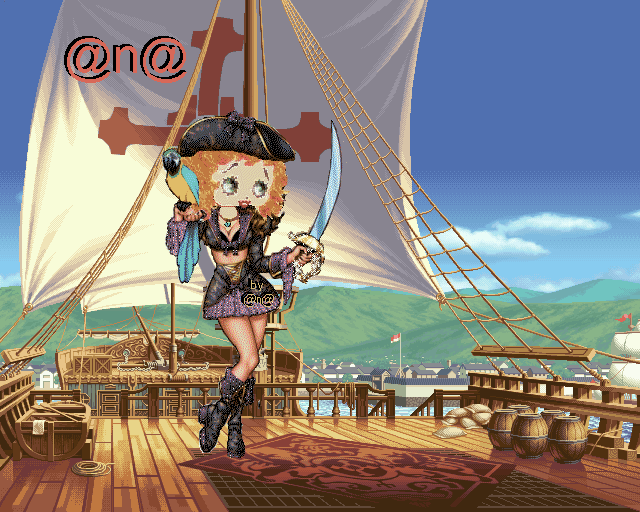 Betty Boop pirate