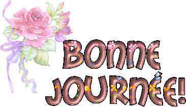 bonne journée avec des fleurs