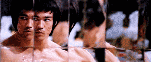 Bruce Lee miroir