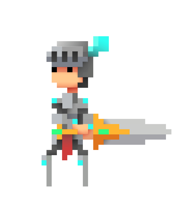 chevalier pixel art