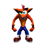 Crash Bandicoot danse