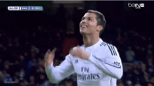 Cristiano Ronaldo bisou