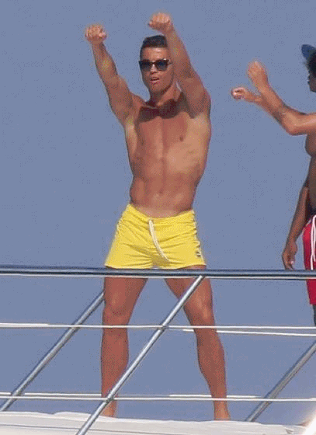 Cristiano Ronaldo danse