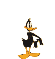 Daffy Duck ouch