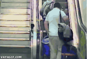 escalator gamelle