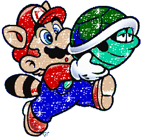 Gif Scintillant Mario