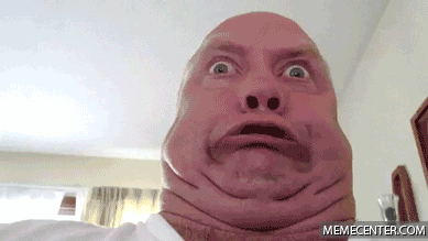 grimace