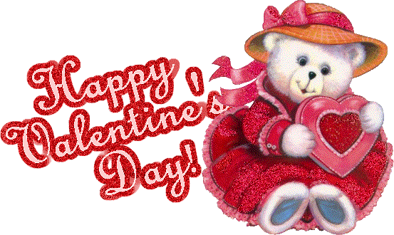 Happy Valentine's Day scintillant