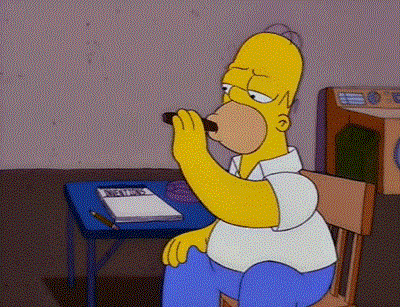 Homer Simpson cigare