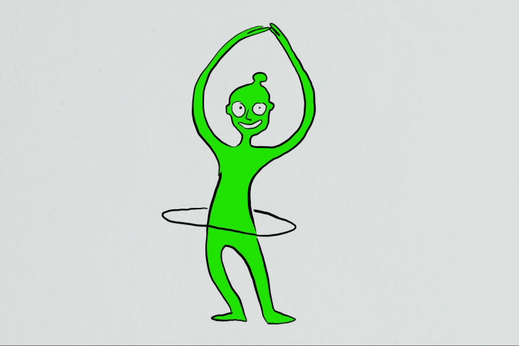 Hula hoop dessin
