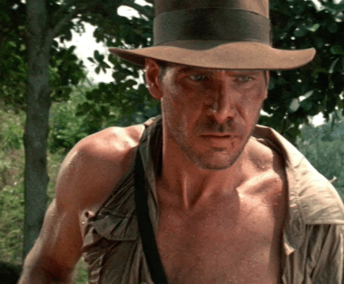 Indiana Jones sourire