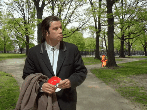 John Travolta Pokémon Go