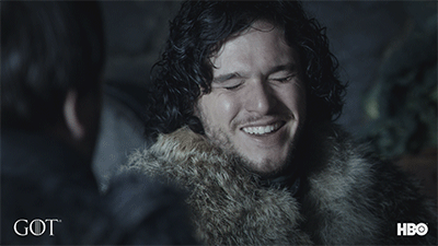 Jon Snow sourire