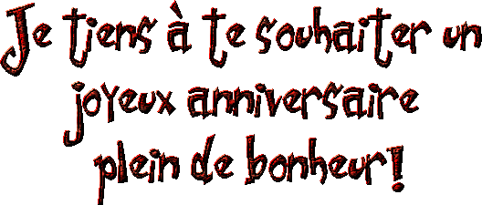 Gif Joyeux Anniversaire Image Animee Gif