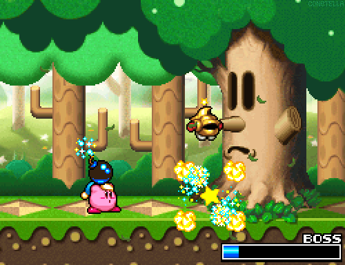 Kirby attaque