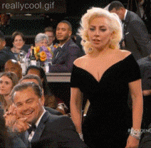 Leonardo DiCaprio et Lady Gaga