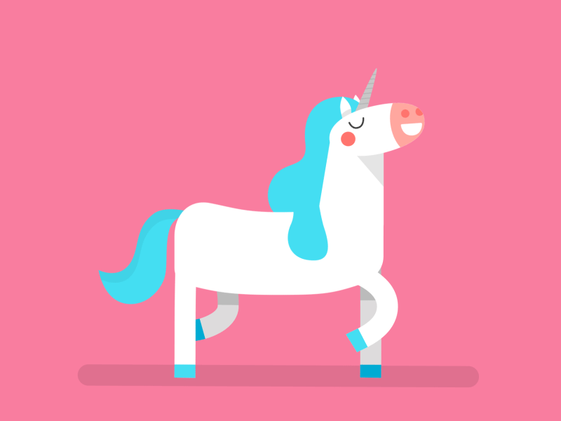 licorne fière