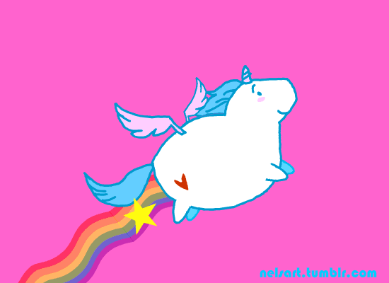 licorne s'envole