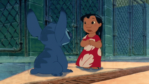 Lilo et Stitch câlin