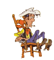 Lucky Luke Rocking Chair