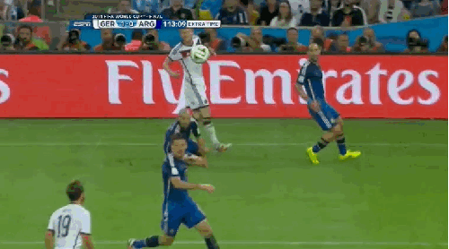 Mario Götze but en finale