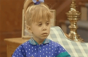 Michelle Tanner triste