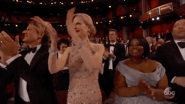 Nicole Kidman clap clap