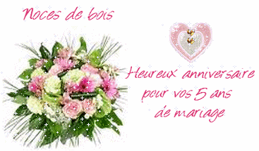 Joyeux Anniversaire De Mariage Image Animee Gif