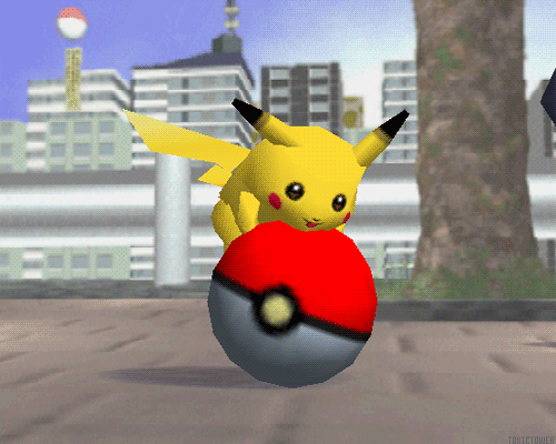 Pikachu et la Poké Ball