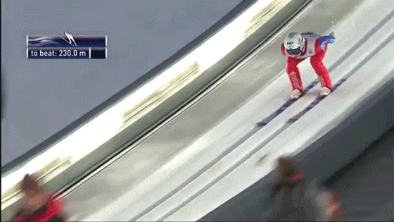 Saut à Ski planer