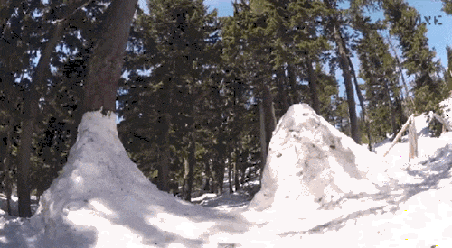 saut à ski stylé