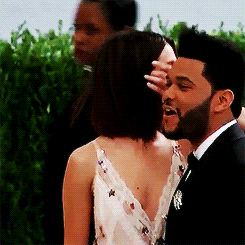 Selena Gomez avec The Weeknd