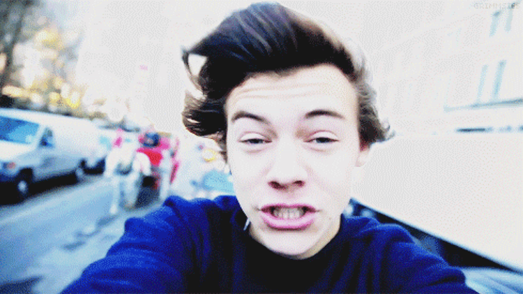 selfie Harry Styles