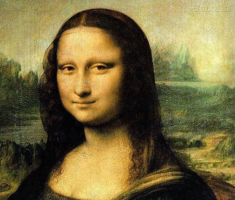 Selfie Mona Lisa