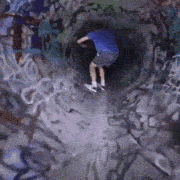 skateboard tunnel infini