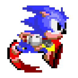 Sonic pixel art