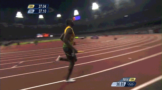 Usain Bolt farceur