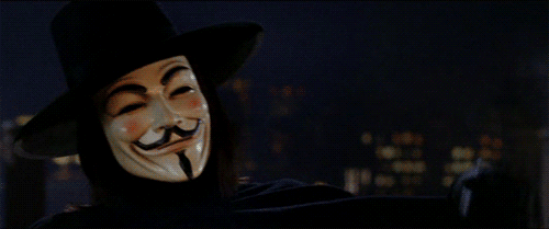 V pour Vendetta explosion