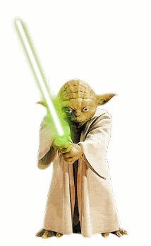 Yoda sabre laser