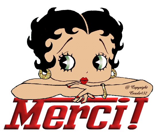 Betty Boop merci