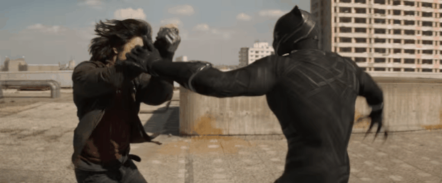 Black Panther combat