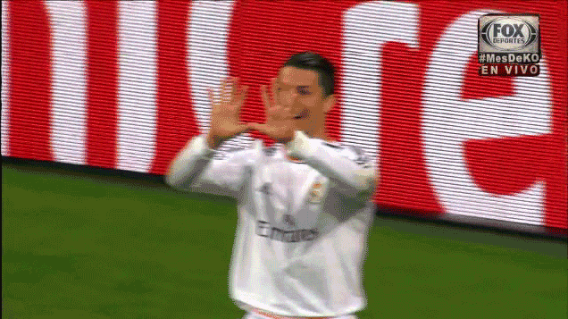 Cristiano Ronaldo célébration macarena