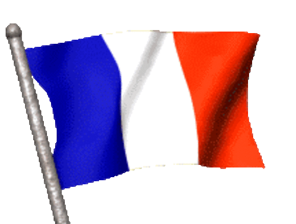 Drapeau français - image animée GIF