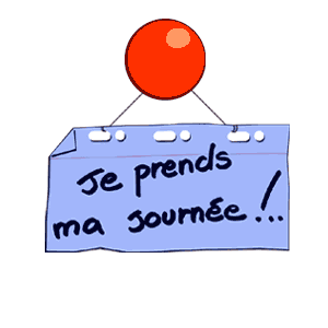 Je prends ma journée