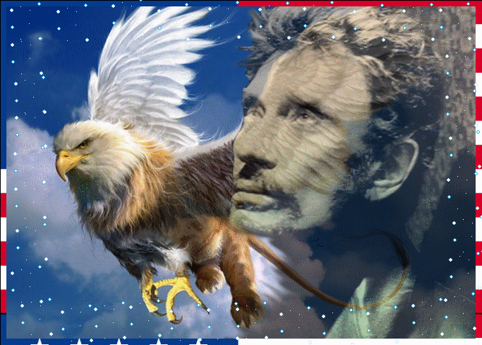 Johnny Hallyday aigle